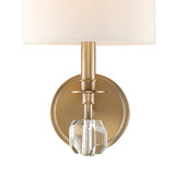 Chimes 8" Sconce in Aged Brass - Additional View (CHI-211-AG)