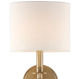 Chimes 8" Sconce in Aged Brass - Additional View (CHI-211-AG)
