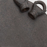 Dakota 15'' Semi Flush Mount - Charcoal Bronze Finish Detail (9043-CZ)