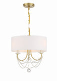 Delilah 15.75'' Chandelier in Aged Brass - Additional View (DEL-90803-AG)
