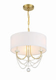 Delilah 15.75'' Chandelier in Aged Brass - Additional View (DEL-90803-AG)
