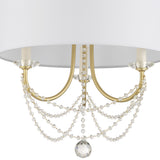 Delilah 15.75'' Chandelier in Aged Brass - Additional View (DEL-90803-AG)
