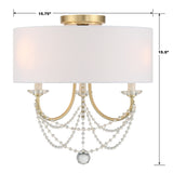 Delilah 15.75'' Semi Flush Mount - Dimensions Diagram (DEL-90803-AG_CEILING)