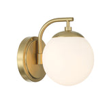 Maverick 6'' Bathroom Vanity in Vibrant Gold - Front View (ED0121001VG)