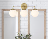 Maverick 23'' Bathroom Vanity in Vibrant Gold - Lifestyle View (ED0121003VG)