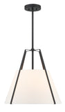 Everly 20" Pendant in Black - Additional View (ED0241104BK)