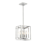 Kai 8'' Pendant in Polished Chrome - Front View (ED884124CH)