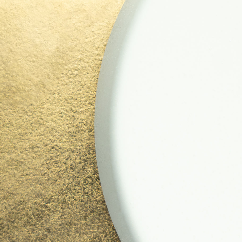 Alston 20'' Pendant - Matte White - Antique Gold Finish Detail (8686-MT-GA)