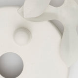 Broche 16'' Flush Mount - Matte White Finish Detail (510-MT)