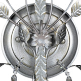Paris Market 5.75" Sconce - Silver Leaf Finish Detail (4711-SL)