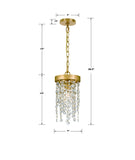 Winham 7'' Pendant - Dimensions Diagram (WIN-610-GA-CL-MWP)